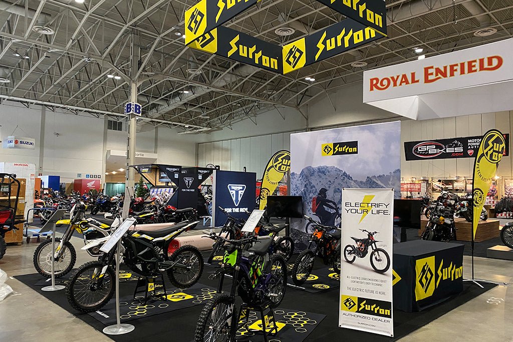 Surron Canada at The Motorcycle Shows - Surron Canada
