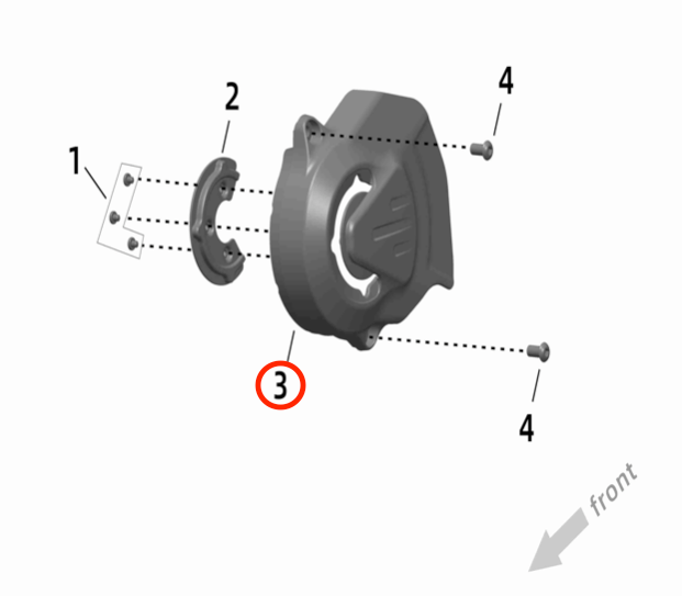 Ultra Bee Belt Cover - Surron Canada